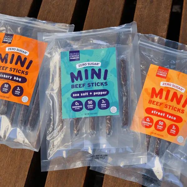 Mini Sticks - Sea Salt And Pepper Beef Sticks