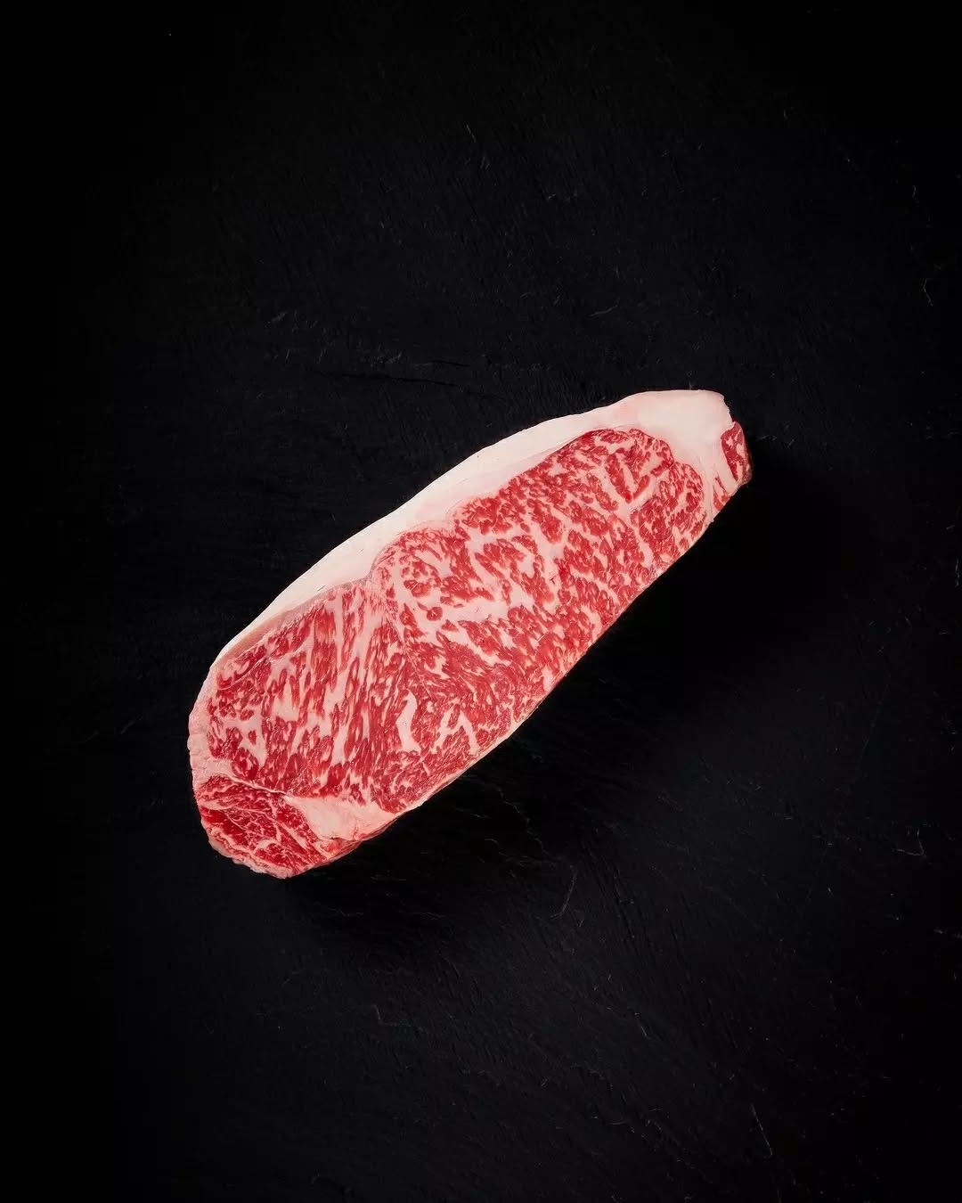 Black Opal Australian Wagyu Strip STK BMS 6/7