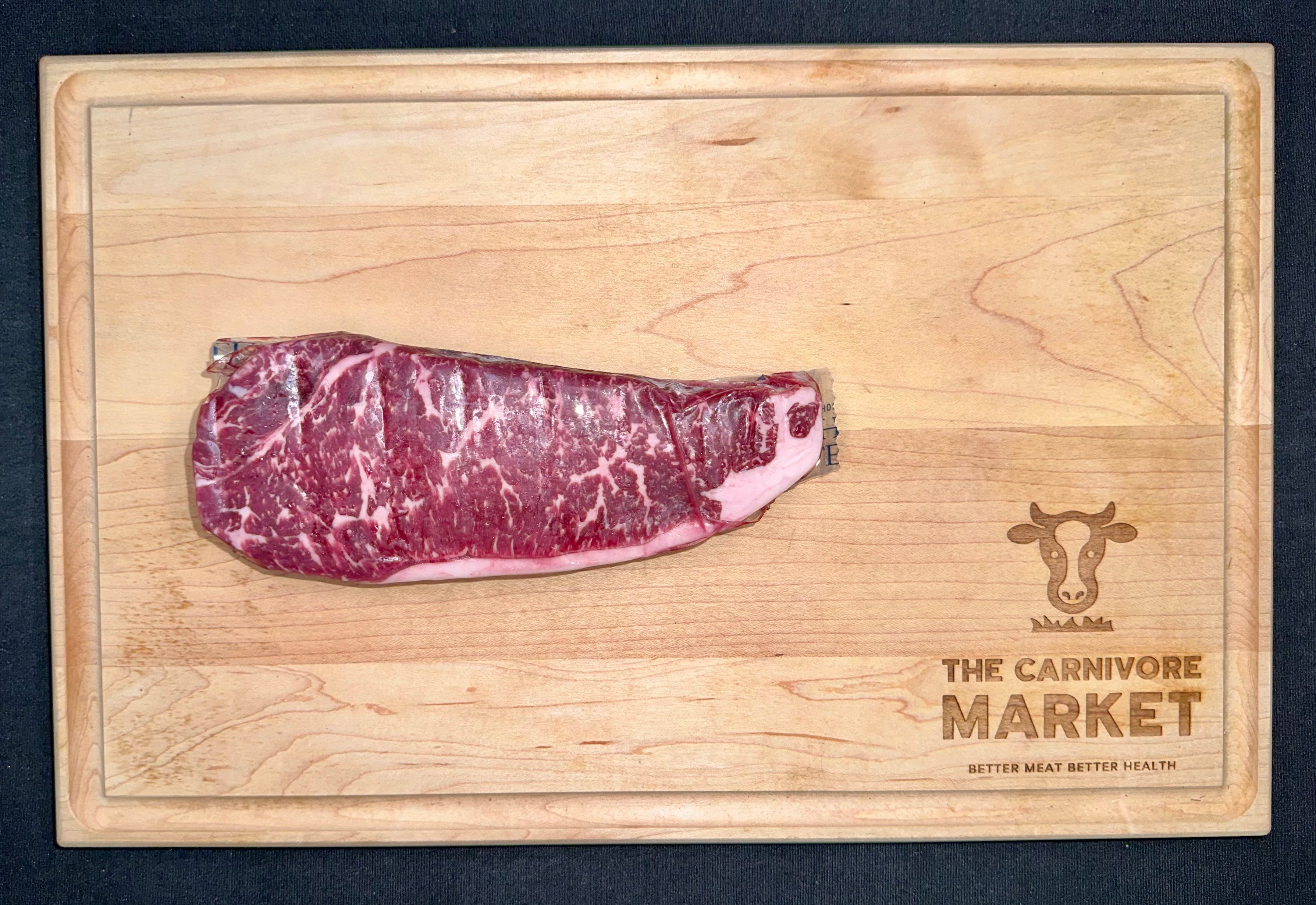 NY Strip Westholme Australian Wagyu BMS 6/7 Portion E/E 12 oz