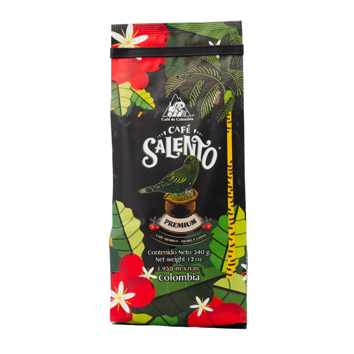 Premium Ground Coffee - Medium-High Roast - 12 oz