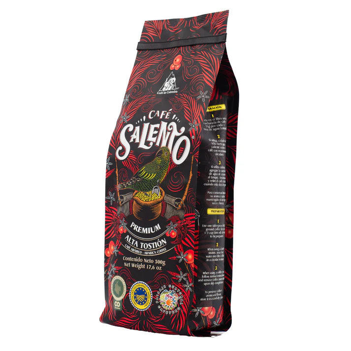 Premium Ground Coffee - High Roast - 17.6 oz