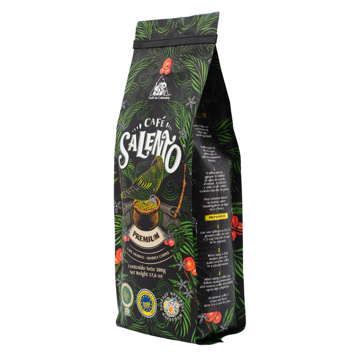 Premium Ground Coffee - Medium Roast - 17.6 oz