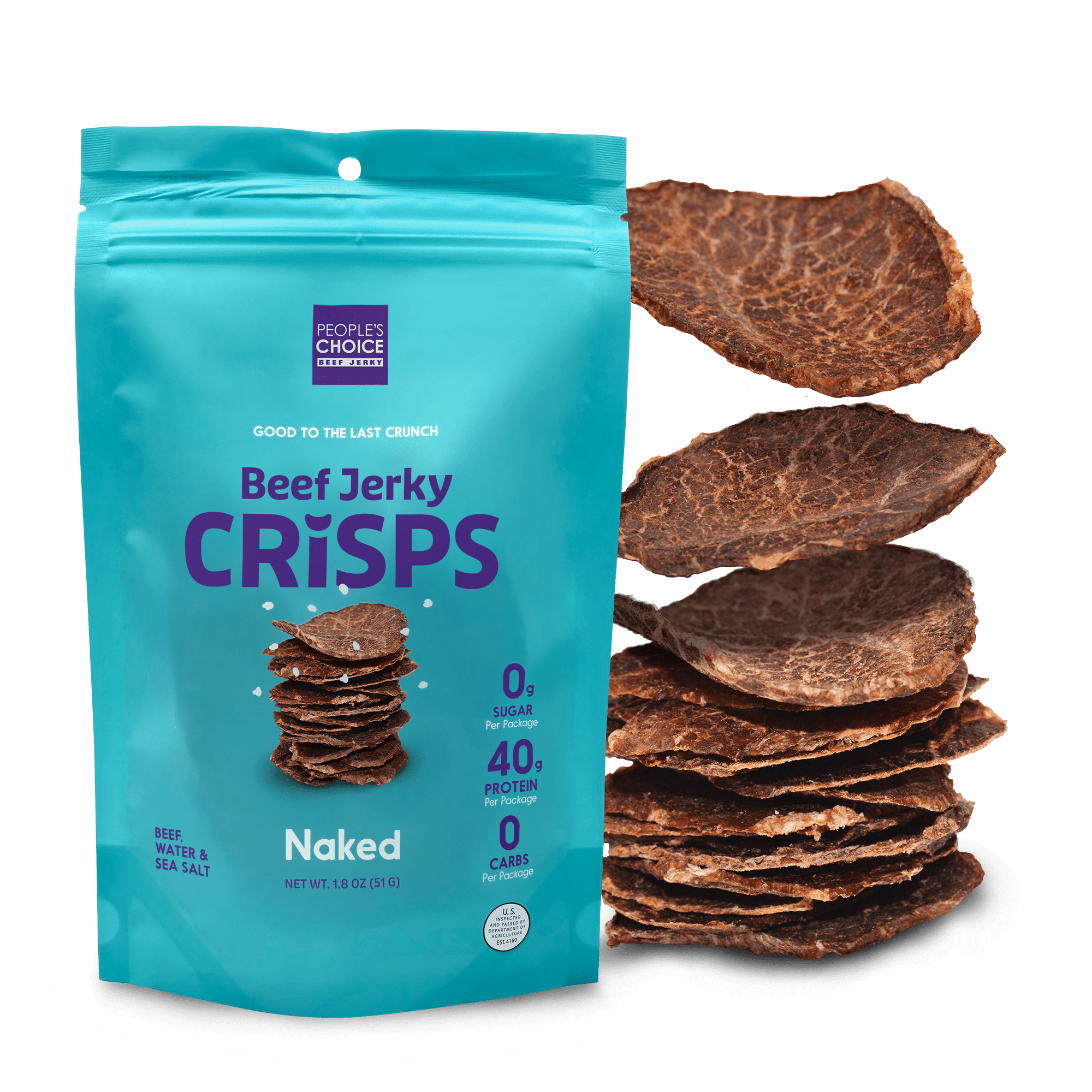 Jerky Crisps - Naked