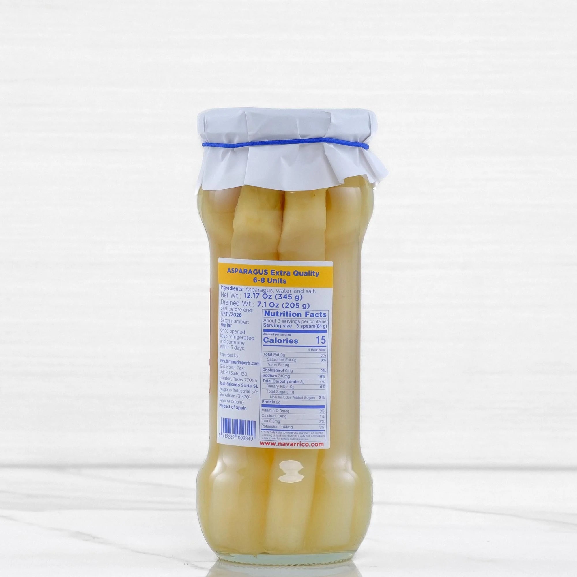 El Navarrico White Asparagus – Navarra, Spain