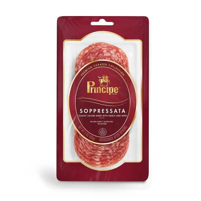 Soppressata Salami Sliced