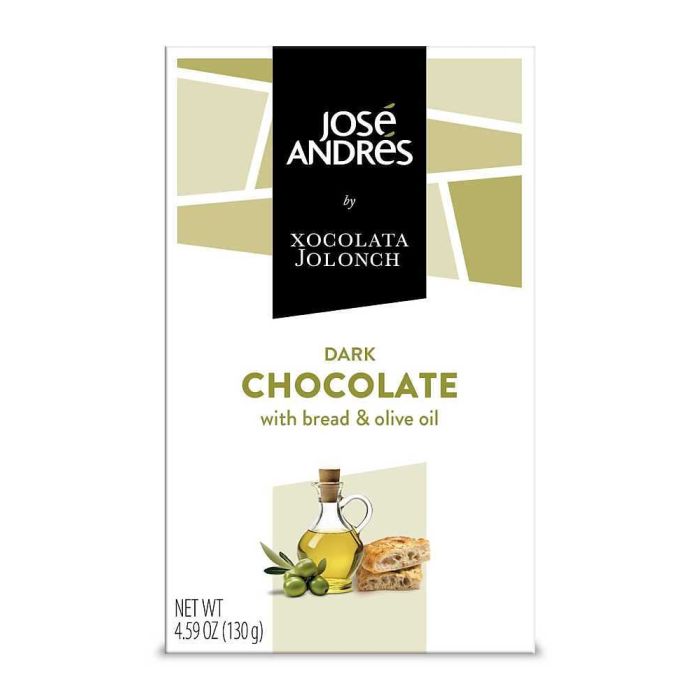 Dark Chocolate With Bread And Olive Oil
