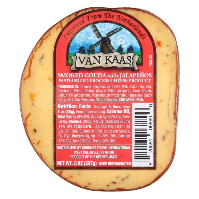 Cuña de jalapeño ahumado y gouda