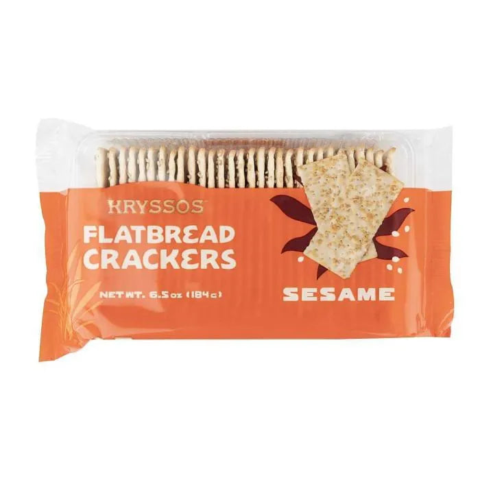 Sesame Mini Flatbread Crackers