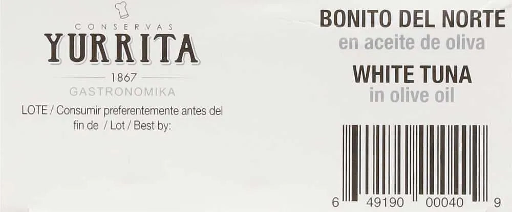 Yurrita White Tuna in Olive Oil