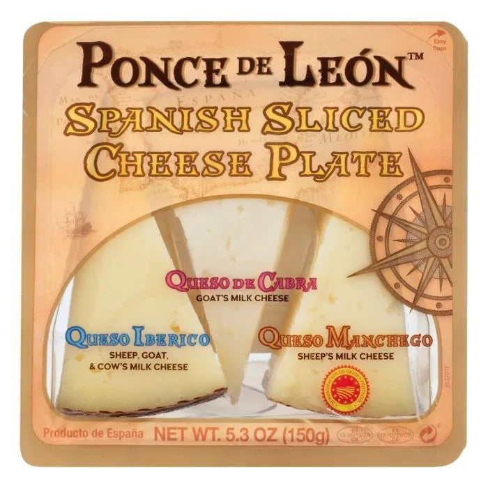 Spanish Cheese Plate Sliced