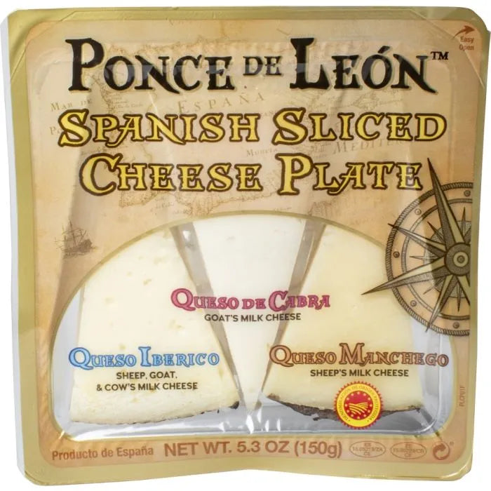 Spanish Cheese Plate Sliced