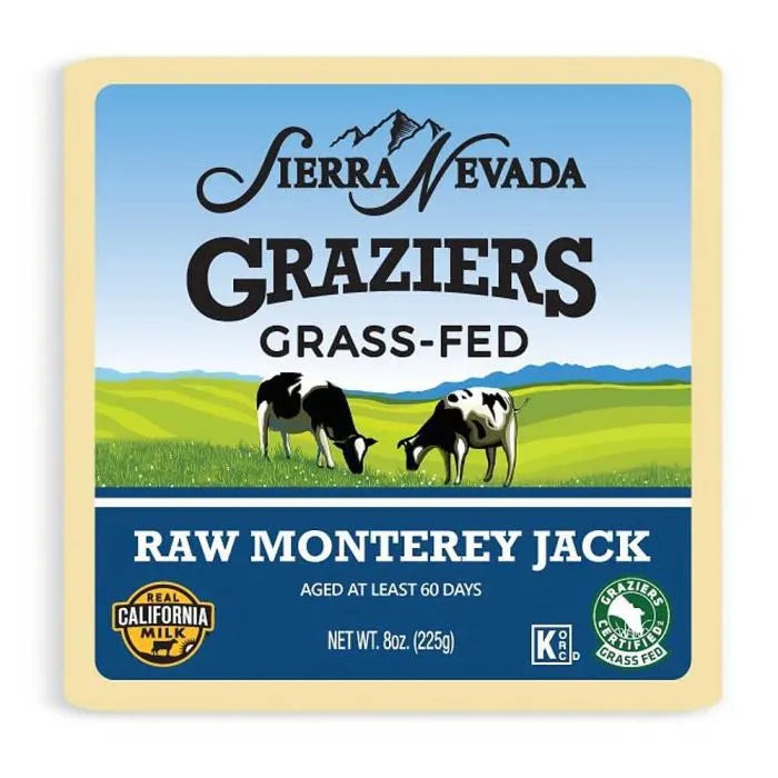 Raw Milk Grass Fed Monterey Jack Wedge