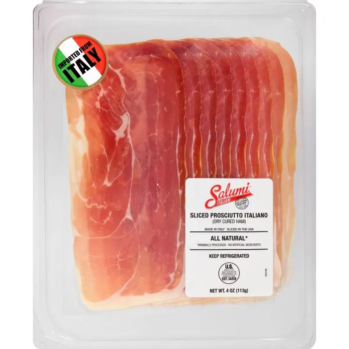 Salumi Italiani Prosciutto Italiano En Rebanadas
