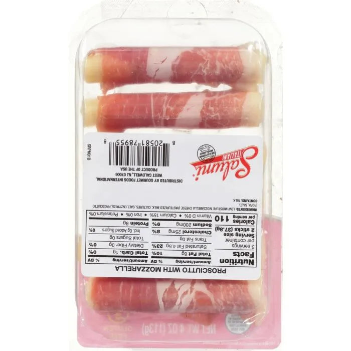 Rollitos De Salumi Italiani Prosciutto Y Mozzarella