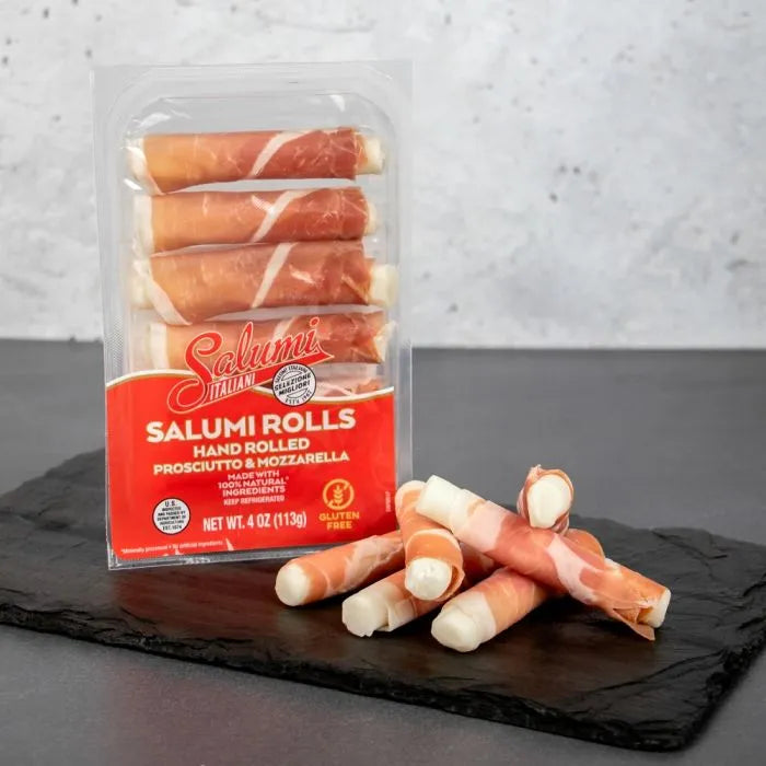 Rollitos De Salumi Italiani Prosciutto Y Mozzarella