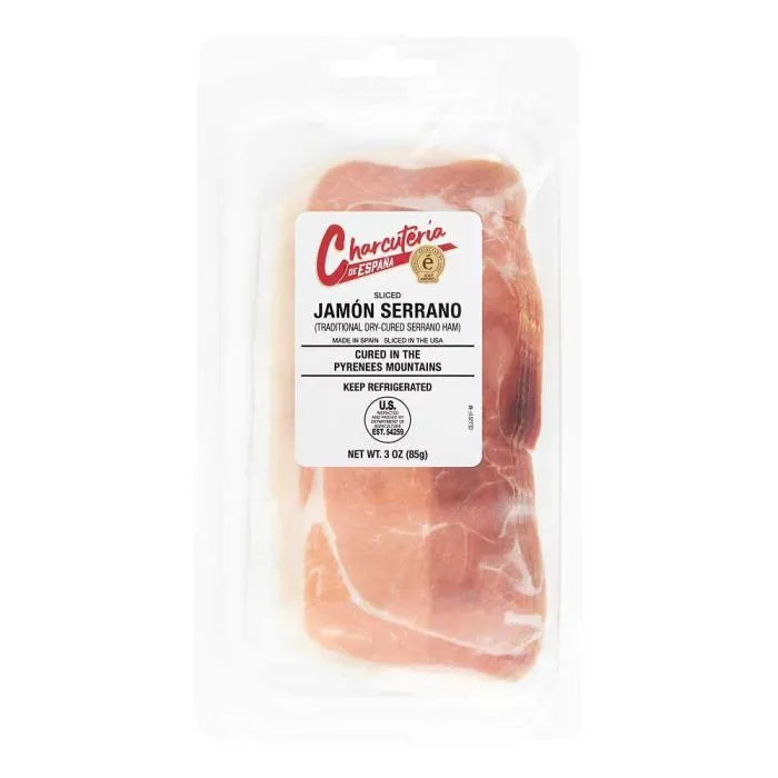 Charcutería de España - Jamón Serrano en lonchas