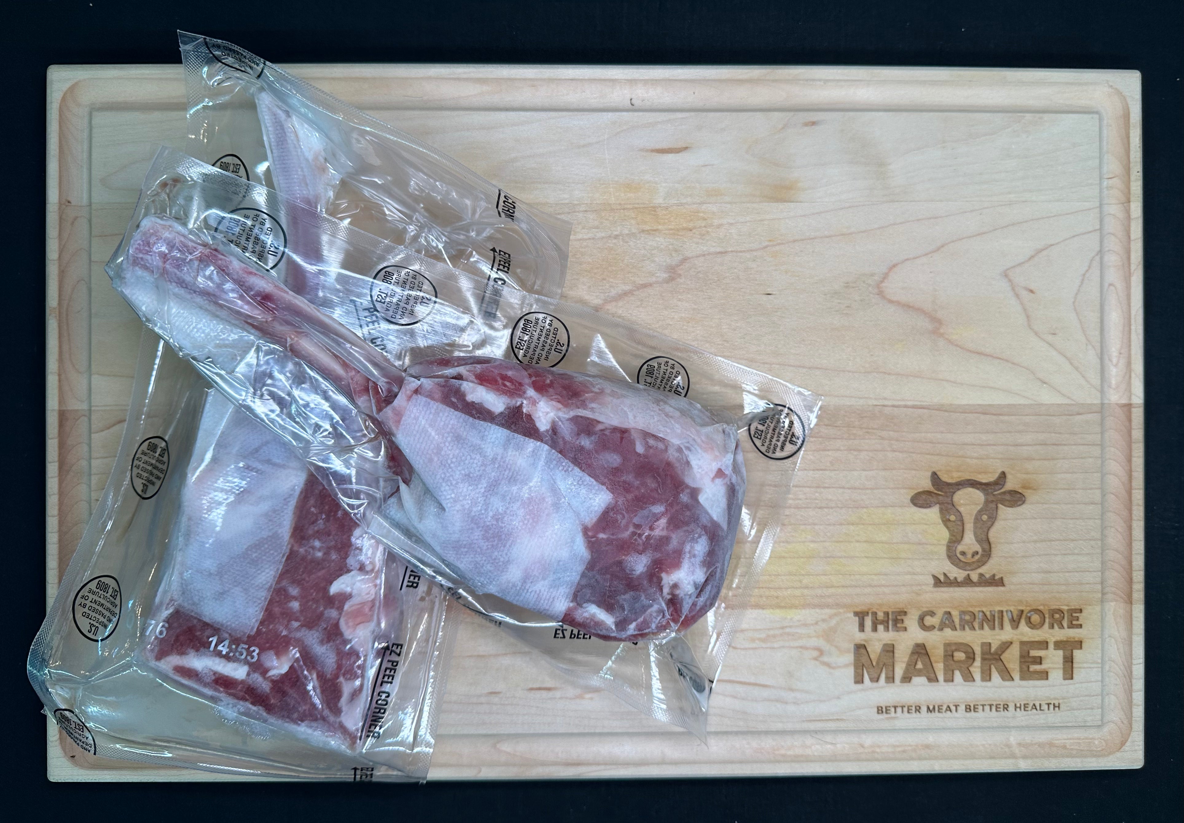 Veal Rib Chop 12 - 14 oz Center Cut Frenched
