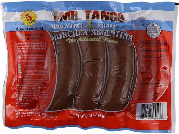 Mr. Tango Morcilla Argentina / Blood Sausage