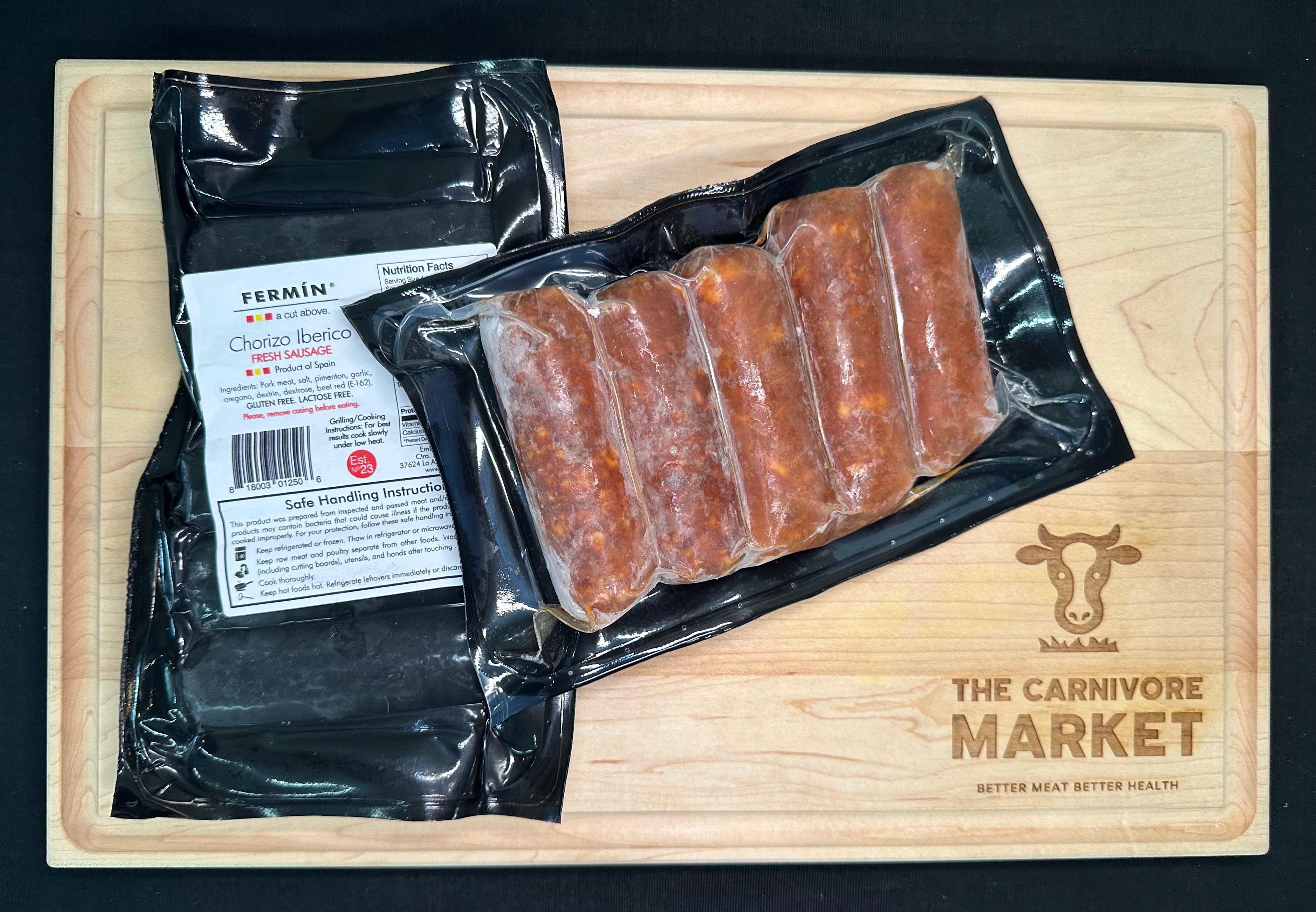Enlaces de Chorizo Ibérico Crudo - España