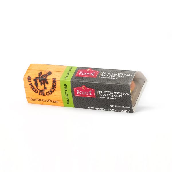 Rillettes con 20% de foie gras de pato