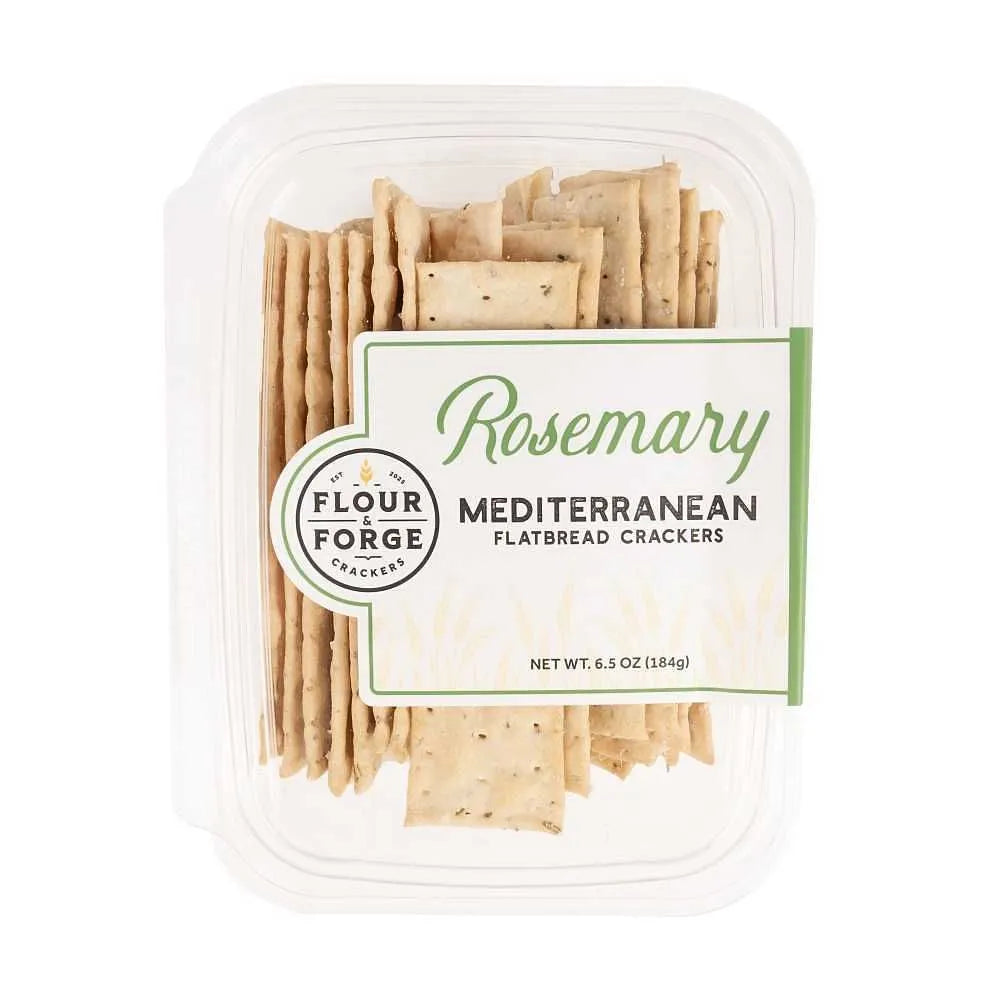 Rosemary Mediterranean Flatbread Crackers