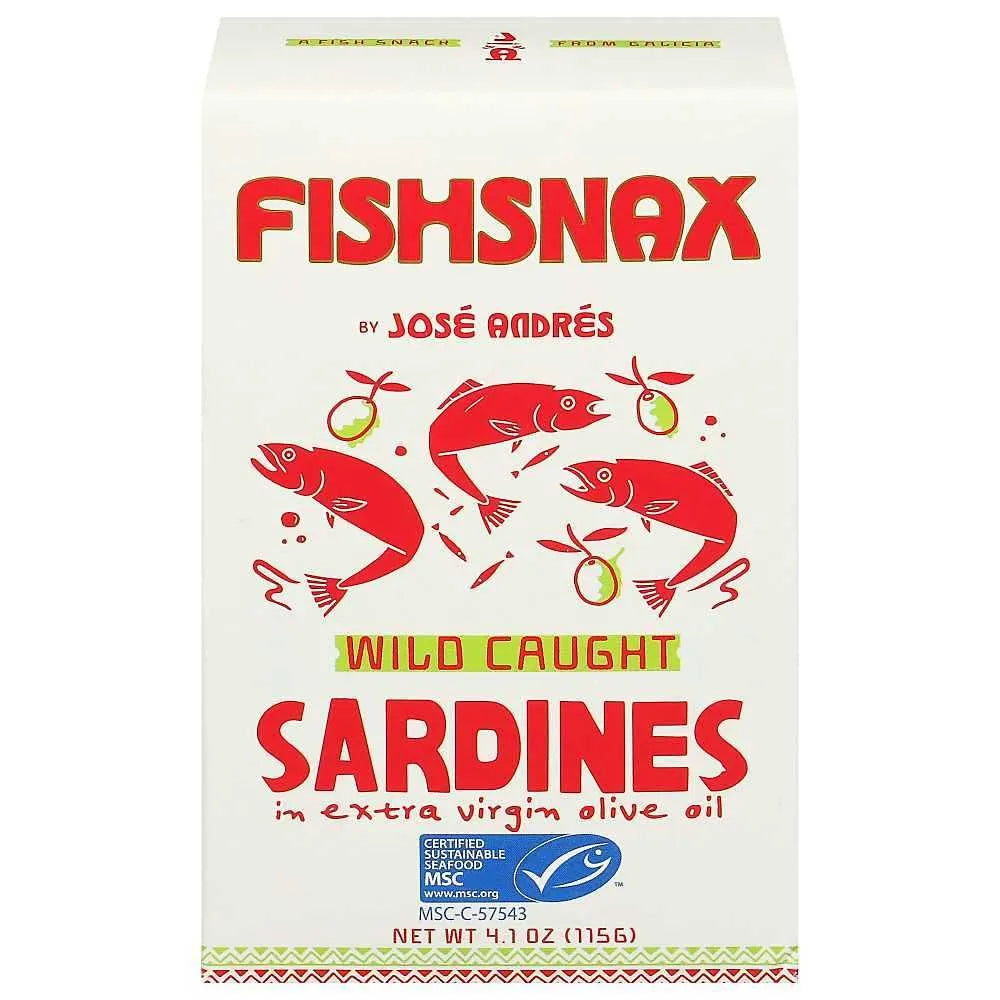 Sardines in Extra Virgin Olive Oil by Jose Andres