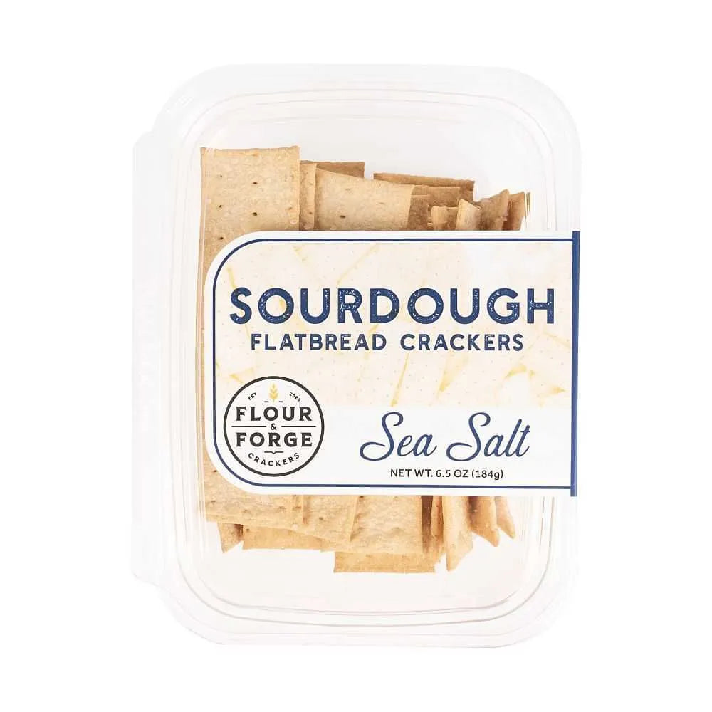 Sourdough Flatbread Crackers