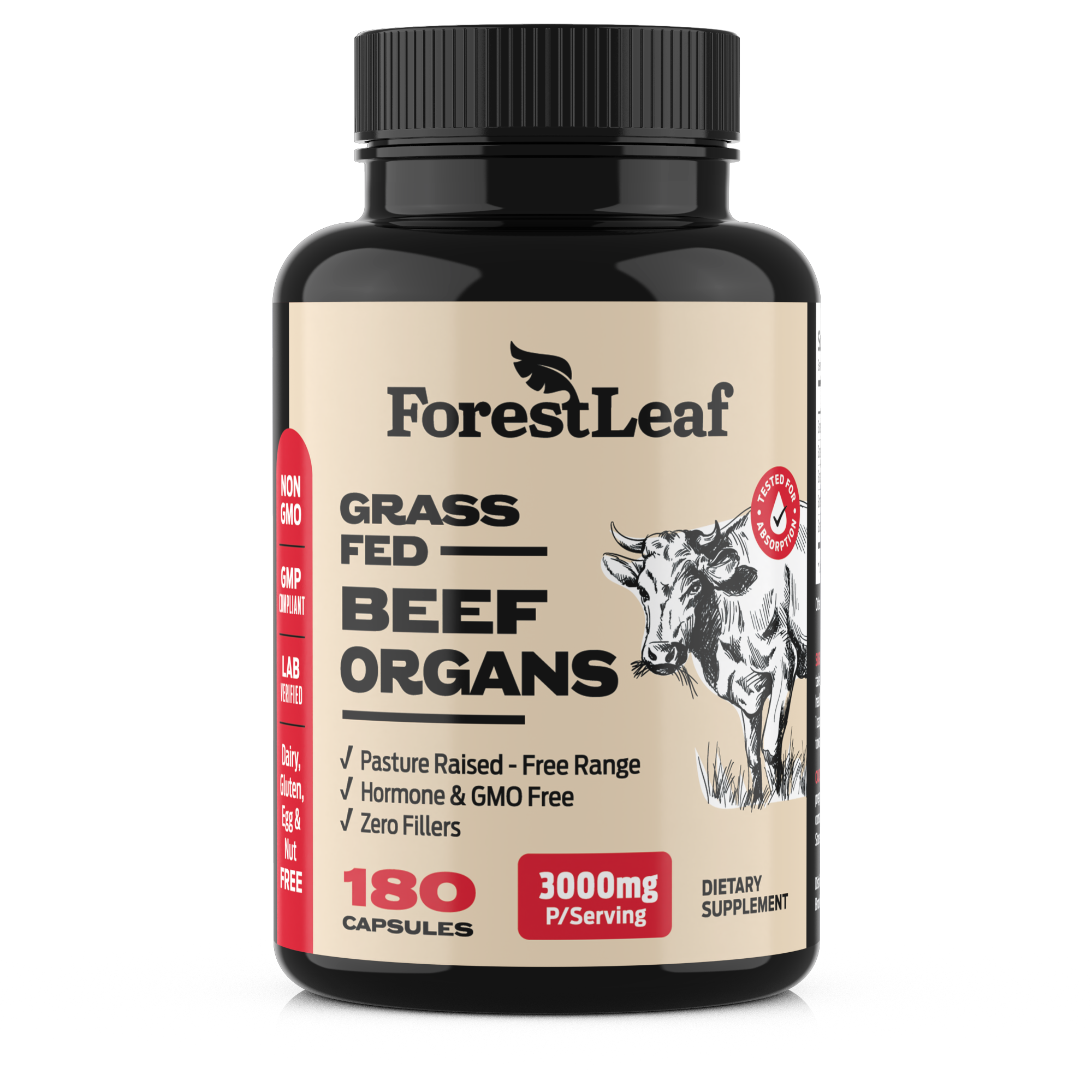 Grass Fed Beef Organs