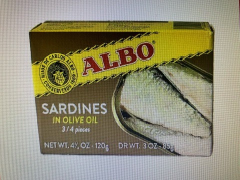 Sardines in Olive Oil Albo