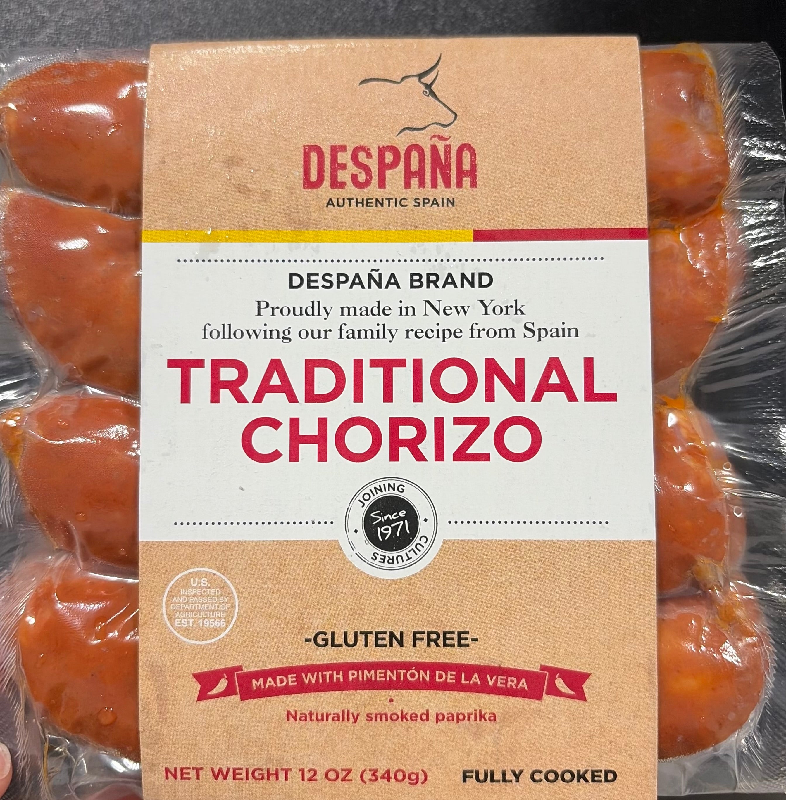 Traditional Spanish Chorizo Despana 4 links