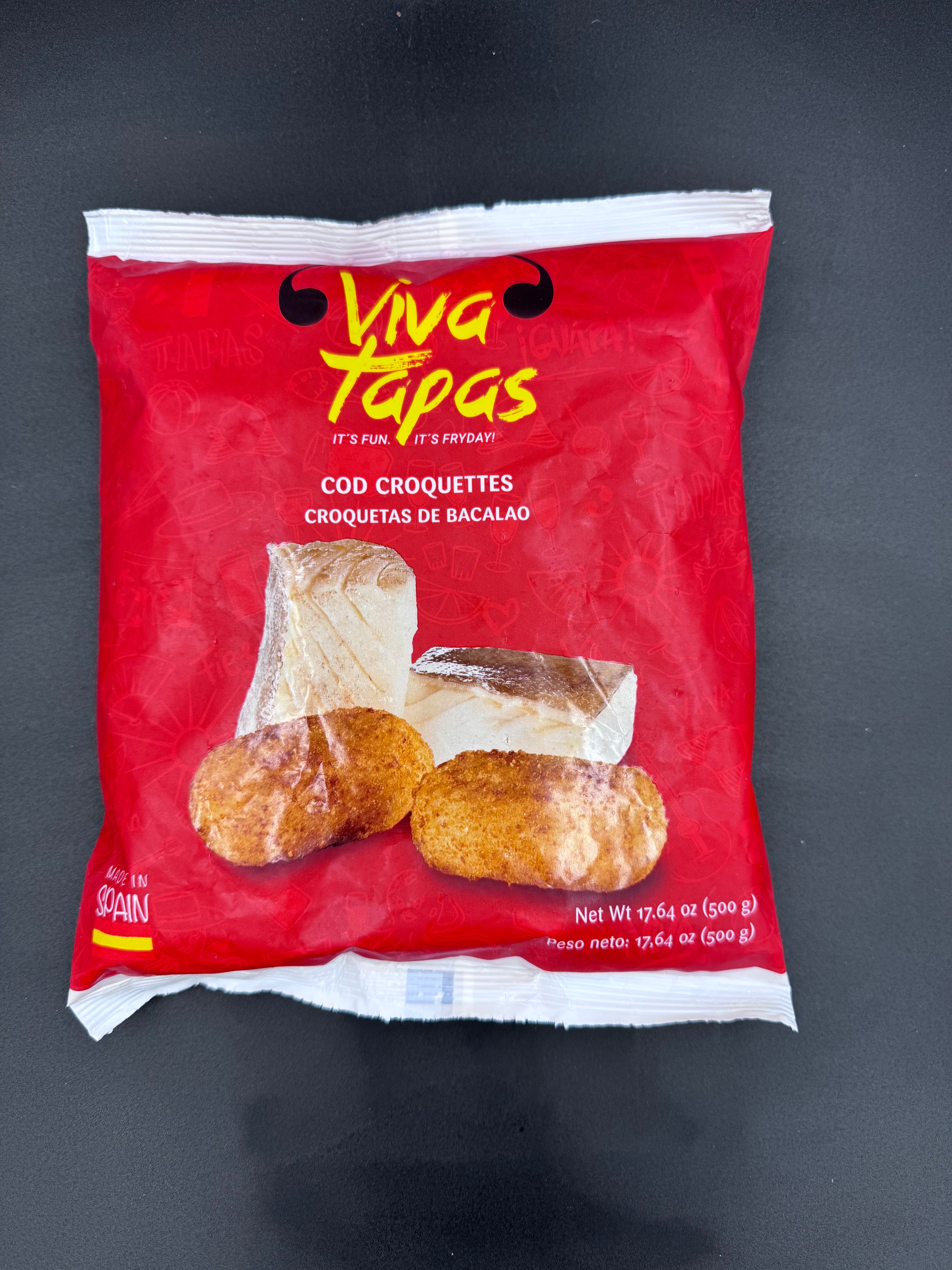 Croquetas de Bacalao – Viva Tapas (17.6 oz)