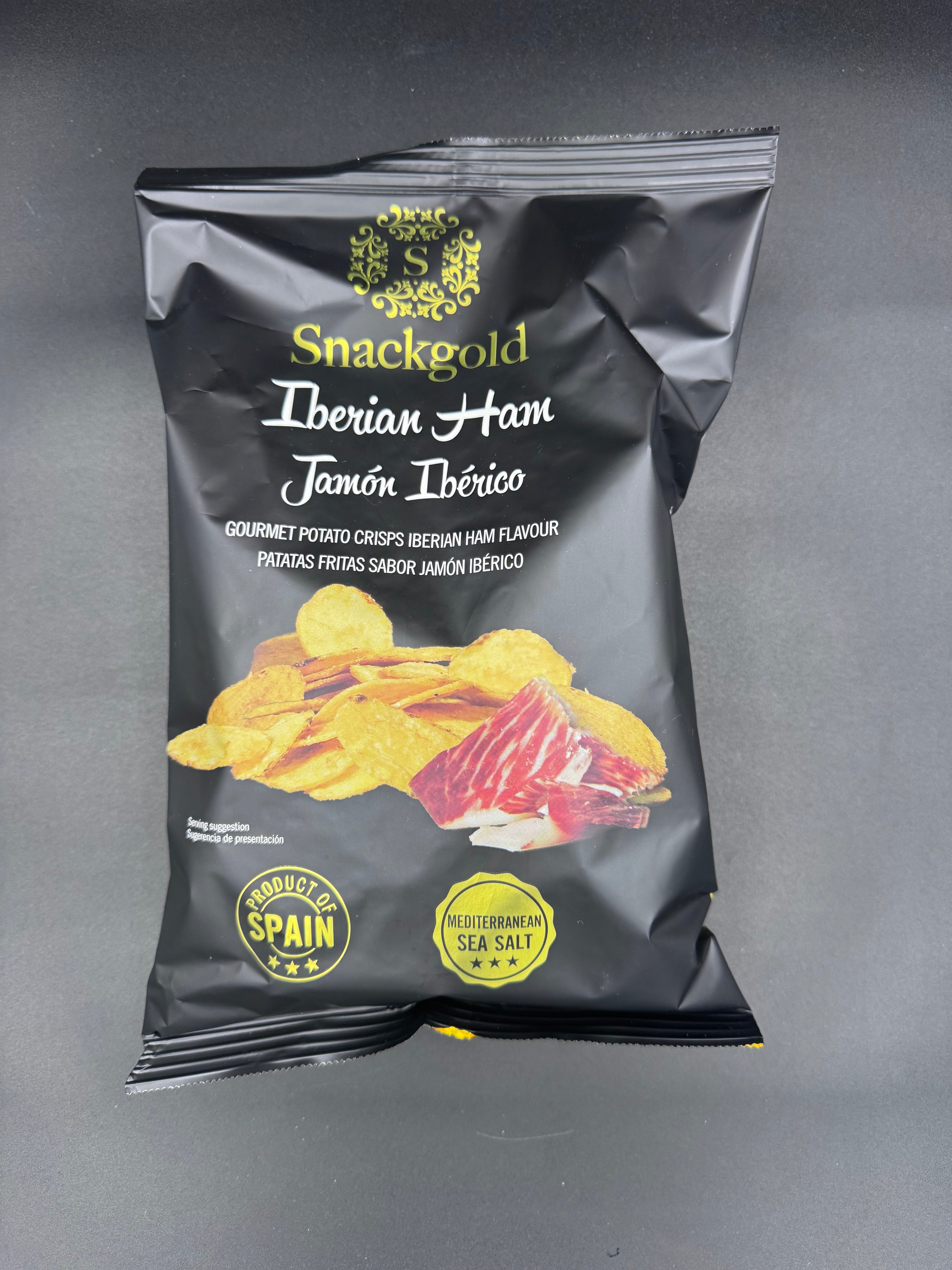 Ibearian Ham Gourmet Potato Crisps