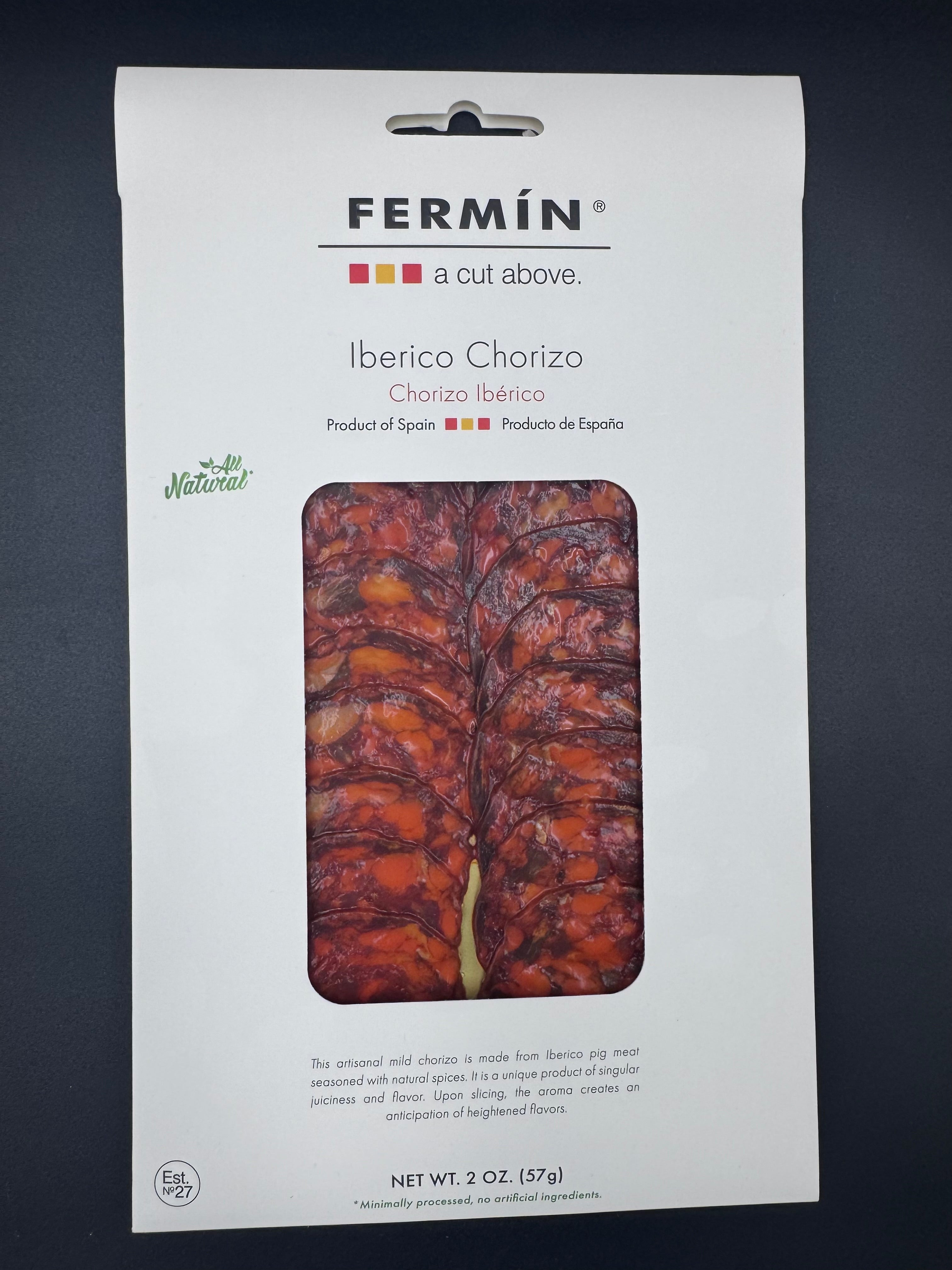 Fermín Chorizo Ibérico, Sliced (2 oz)