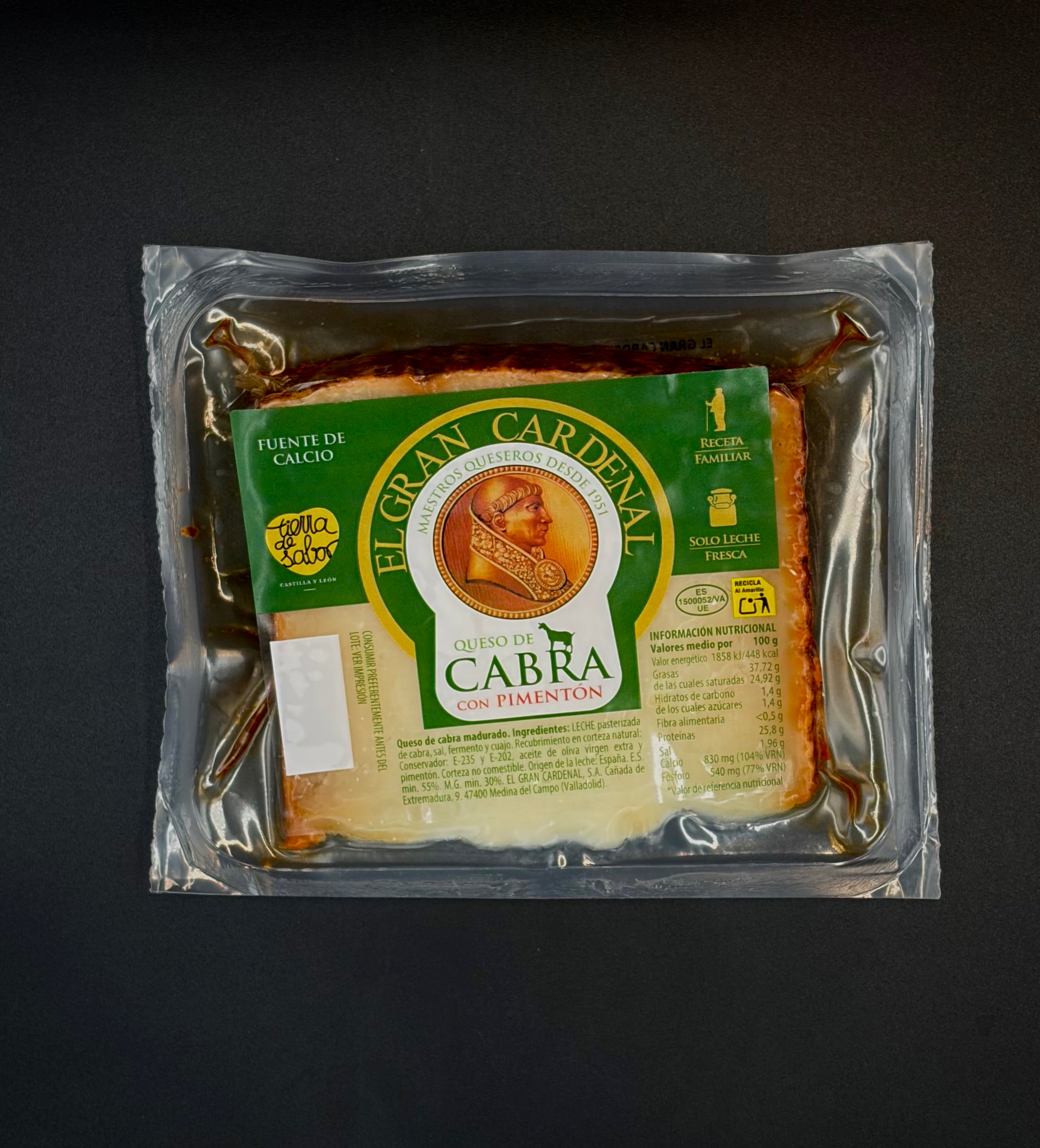 Queso de Cabra con Pimenton