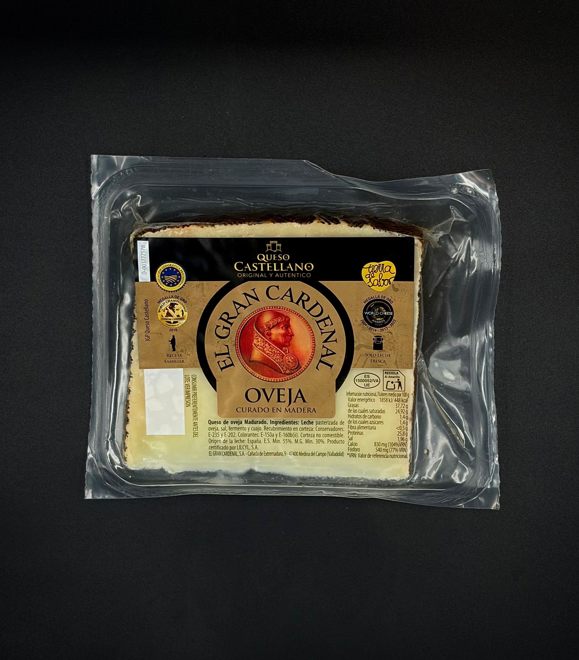 Queso Castellano de Oveja Curado