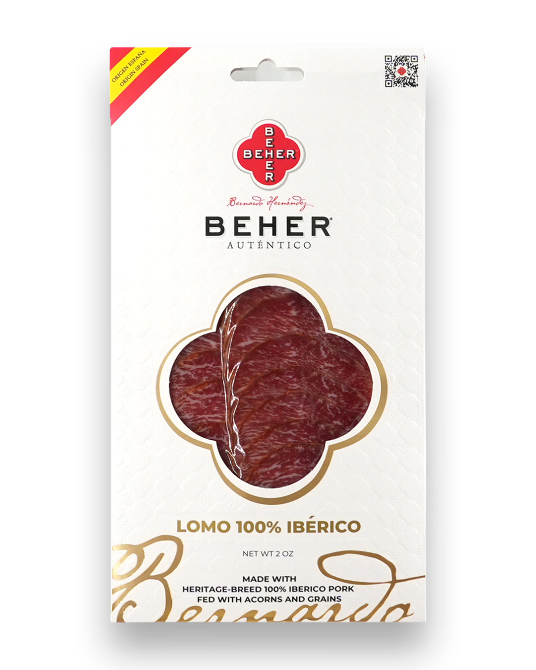 Salchichon BEHER 100% IBERICO Tray 2oz