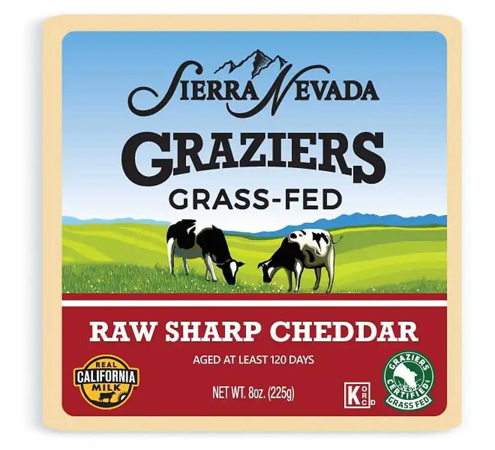 Raw Milk Grass Fed Cheddar