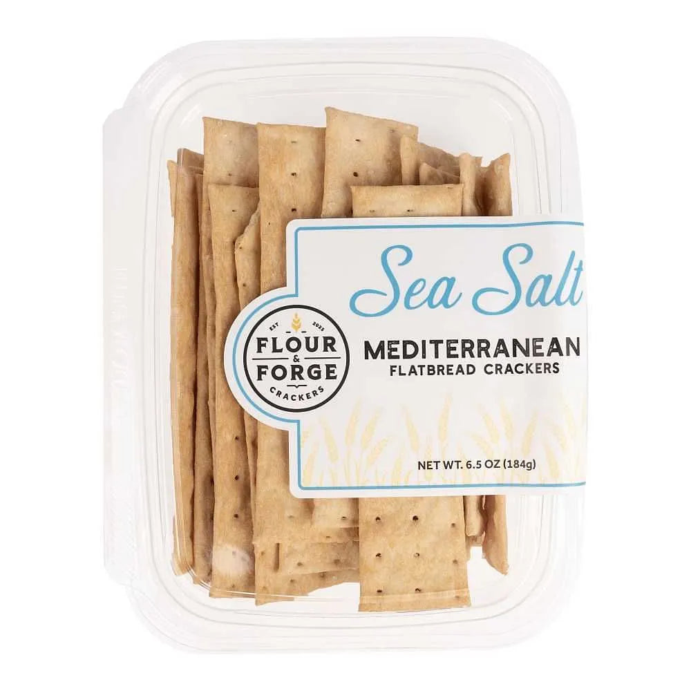 Sea Salt Mediterranean Flatbread Crackers